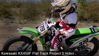 MotoUSA Kawasaki KX450F Flat Track Project 3 [upl. by Krall]