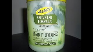 In Depth Review Palmers Olive Oil Hair Pudding [upl. by Evie886]