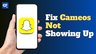 How to Fix Cameos Not Showing Up on Snapchat [upl. by Neirbo]