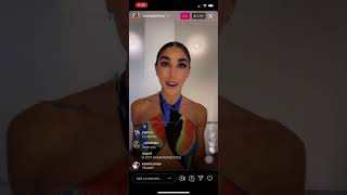 Chantel Jeffries live 22 July 2021 [upl. by Htebasil875]