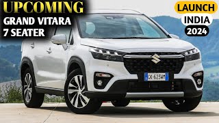 Maruti Upcoming Grand Vitara 7Seater Mpv Launch In India 2024  Launch Date Features Price [upl. by Leonor791]