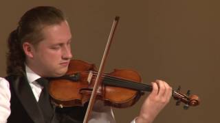 Pavel Milyukov violin English Hall of St Petersburg Music House 20110517 Part 1 [upl. by Magbie670]