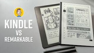 The Kindle Scribe VS The ReMarkable II [upl. by Aihset274]