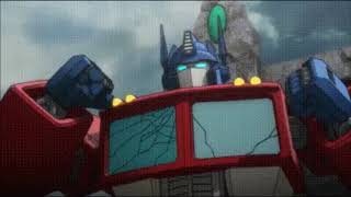 Transformers Combiner Wars Optimus Prime VS Megatron [upl. by Nynahs]