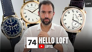 Hello LOFT ¡Increíbles relojes exclusivos en el episodio 74 Patek Vacheron Lange Daytona y más [upl. by Navis]