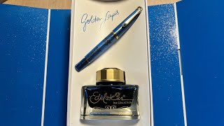 newpenday Pelikan Golden Lapis penink of the year 2024 💙 [upl. by Rozanna]