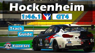 iRacing GT4 Challenge Hockenheimring Track Guide  1461 [upl. by Seem166]