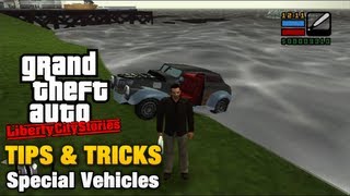 GTA Liberty City Stories  Tips amp Tricks  Special Vehicles [upl. by Eidurt]