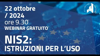 NIS 2 ISTRUZIONI PER LUSO [upl. by Munster419]