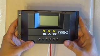 Review Cheap but excellent Chinese 30A 12V24V Solar charge Controller [upl. by Oiciruam345]