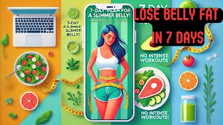 Lose Belly Fat in 7 Days Without Exercise [upl. by Geoff]