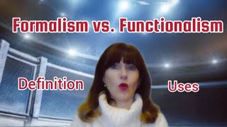 Formalism vs Functionalism 101 formalism functionalism literature criticaltheory [upl. by Anad]