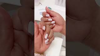 PERFECT GEL MANICURE gelcolor nails nailtrends2024 naildesign nailart gelnails [upl. by Bennir]