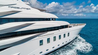 311 Lurssen quotMadsummerquot Motor Yacht  95m Lürssen  SuperYacht [upl. by Pattie]