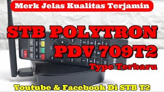 Review Polytron PDV 709T2 Penyempurnaan Dari Type Sebelumnya Facebook an pun Bisa Di STB [upl. by Inaffit]