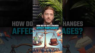 How Do Fed Rate Changes Affect Mortgages… mortgagetips realestate mortgagerates [upl. by Natek]