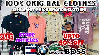 100 Original Clothes  ₹349 Only  PoloneckTshirtsShirts  Branded Clothes in Mumbai [upl. by Hairej]