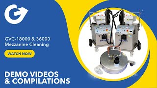 Goodway®  GVC18000 amp 36000 Mezzanine Cleaning [upl. by Anyah]