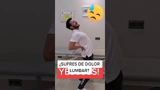 🔴 ¿CÓMO ALIVIAR EL DOLOR LUMBAR [upl. by Bast385]