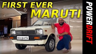 The First Maruti Suzuki Ever Sold  Maruti 800 SS80  Feature  PowerDrift [upl. by Fronniah445]