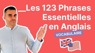 Les 123 Phrases Essentielles en Anglais [upl. by Adeirf]