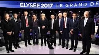 Elysée 2017  Le Grand Débat Présidentiel  Replay intégral HD  BFMTV  CNEWS [upl. by Yatnuahc]