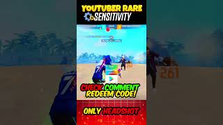 quotPro YouTubers Secret Free Fire Sensitivity Settings  ARVENOZREADY [upl. by Sjoberg230]