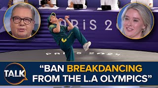 “She Shouldn’t Be An Olympian” Mike Graham On Aussie Breakdancer’s Mocked Routine [upl. by Yreffej]