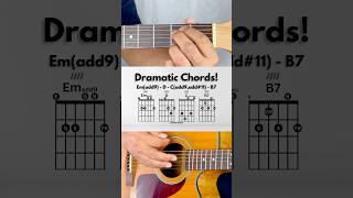 Try this dramatic sounding chord progression Grab your guitar and play along [upl. by Onstad]