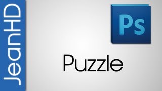 Puzzle erstellen  Photoshop Tutorial [upl. by Sinnel]