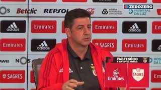 Rui Vitória «Hoje nem os árbitros sabem o que fazer» [upl. by Neil]