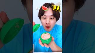 Egg Chocolate Watermelon Candy Bee Jelly Which one is best amazingfacts facts [upl. by Tnert315]