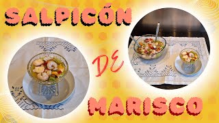 SALPICÓN DE MARISCO  Para ciertas ocasiones [upl. by Ariaj]