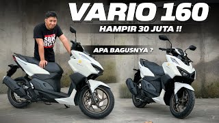 REVIEW HONDA VARIO 160 ABS TERBARU [upl. by Erdried]