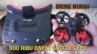 Drone Rc Micro FB13S  Goggles FPV  Unboxing [upl. by Ynnohj]