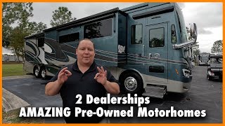 Six of the BEST Used Motorhomes in Tampa and Ocala [upl. by Suicul]