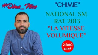 DimaNice National SM Rat 2013 quotLa Vitesse Volumiquequot  avec Prof Noureddine [upl. by Gayn]