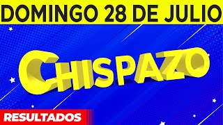 Sorteo Chispazo de las Tres y Chispazo del Domingo 28 de Julio del 2024 [upl. by Luoar]