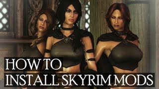 How to Install Skyrim Mods Manually [upl. by Vaules594]