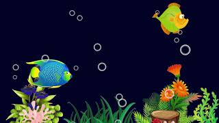 Calming Undersea Animation fish Lullaby Bedtime Lullabies for baby sleep music fish lullaby 8 [upl. by Snevets]