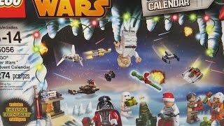 Lego Star Wars Advent Calendar 2014 75056 Unboxing Opening Toy Review [upl. by Yejus397]