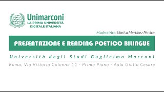 Presentazione e Reading Poetico Bilingue [upl. by Renado]