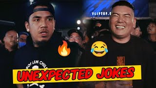 Mga UNEXPECTED JOKES sa FlipTop  Part 1 [upl. by Itraa]