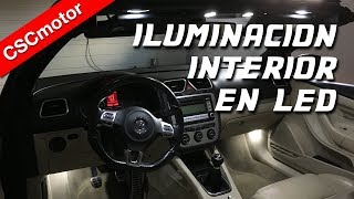 Poner iluminación interior en LED  Consejos [upl. by Ackley]