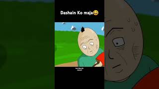 Dashain Aayo shorts dashain sustha dashainspecial cartoon [upl. by Lord]