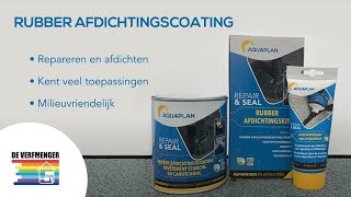 Aquaplan  Rubber Afdichtingscoating [upl. by Otilia]