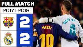 FC Barcelona vs Real Madrid 22 20172018 PARTIDO COMPLETO [upl. by Akimit]