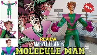 🔥 Marvel Legends Molecule Man Figure Review amp Reveal Custom Hasbro Kitbash from Fantastic 4 Comics💥 [upl. by Aicercul]