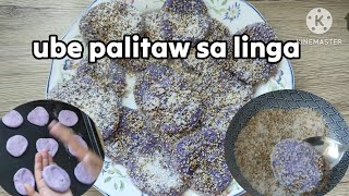 UBE PALITAW SA LINGA food [upl. by Krall]