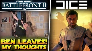 Star Wars Battlefront 2s Community Manager Ben Walke LEAVES  My Thoughts [upl. by Ranna]